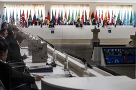 Quang cảnh Hội nghị Ngoại trưởng G20 tại thành phố Matera, miền Nam Italy. (Ảnh: AFP/TTXVN)