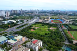 Khu liên hợp thể thao Mỹ Đinh. (Ảnh: Hào Nguyễn/Vietnam+)