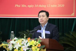 Chủ tịch Ủy ban Nhân dân tỉnh Phú Yên Trần Hữu Thế. (Ảnh: Phạm Cường/TTXVN)