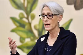 Thứ trưởng Ngoại giao Mỹ Wendy Sherman. (Ảnh: AFP/TTXVN)