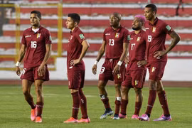 Các cầu thủ đội tuyển Venezuela. (Nguồn: CONMEBOL)
