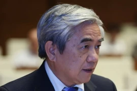 Bộ trưởng Bộ Khoa học và Công nghệ Nguyễn Quân. (Ảnh: Phương Hoa/TTXVN)