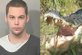 Nghi phạm Matthew Riggins bị cá sấu cắn chết. (Nguồn: ​usatoday.com)