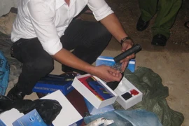 Hải Phòng bắt 4 đối tượng dùng hung khí tranh cướp bãi ngao