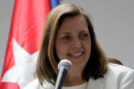 Bà Josefina Vidal, Vụ trưởng Các vấn đề về Mỹ của Bộ Ngoại giao Cuba. (Nguồn: AP)