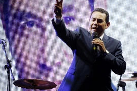 Diễn viên hài theo tư tưởng bảo thủ Jimmy Morales. (Nguồn: Reuters)