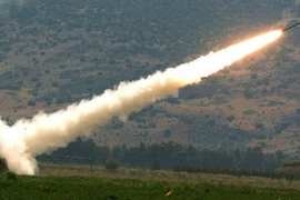 Rocket được bắn vào Israel. (Nguồn: AP)