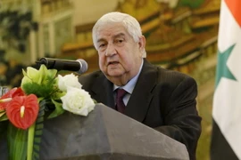 Ngoại trưởng Syria Walid al-Moualem. (Nguồn: Reuters)