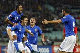 Italy giành vé dự vòng chung kết EURO 2016. (Nguồn: EPA)