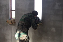 Một binh sỹ Syria. ​(Nguồn: sputniknews.com) 