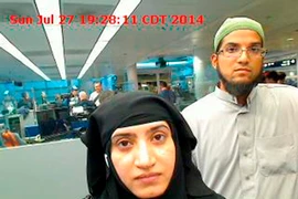 Hai đối tượng Tashfeen Malik và Syed Farook. (Nguồn: Reuters)
