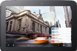 Hệ điều hành Ubuntu chạy trên tablet. (Nguồn: zdnet.com)