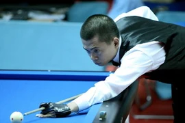 Cơ thủ Dương Anh Vũ. (Ảnh: Quang Nhựt/TTXVN)