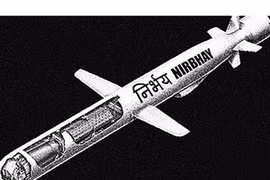 Hình ảnh tên lửa hành trình Nirbhay. (Nguồn: newindianexpress.com)