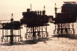 Cơ sở dự trữ khí đốt lớn nhất nước Anh Rough. (Nguồn: ft.com)