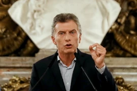 Tổng thống Argentina Mauricio Macri. (Nguồn: EPA/TTXVN)