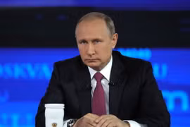 Tổng thống Nga Vladimir Putin. (Nguồn: AFP/TTXVN)