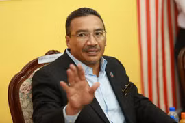 Bộ trưởng Quốc phòng Malaysia Hishammuddin Hussein. (Nguồn: themalaymailonline.com)