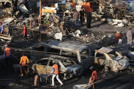 Đánh bom xe liều chết ở thủ đô của Iraq làm 14 người chết