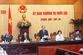 Khai mạc Phiên họp Ủy ban Thường vụ Quốc hội khóa XIII 