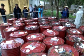 Chất thải nguy hại tại Nicotex Thanh Thái được xử lý an toàn