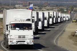 Ukraine phản đối đoàn xe cứu trợ nhân đạo thứ ba của Nga