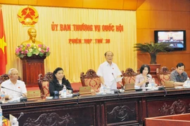 Khai mạc Phiên họp thứ 30, Ủy ban Thường vụ Quốc hội Khóa XIII