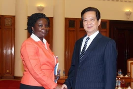 Thủ tướng Nguyễn Tấn Dũng tiếp Giám đốc WB tại Việt Nam 