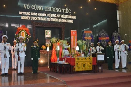 Tổ chức trọng thể Lễ viếng Trung tướng Nguyễn Thới Bưng 