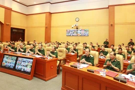Sơ kết công tác quân sự, quốc phòng 6 tháng đầu năm 2014