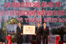 Thanh Hóa đón nhận Bằng di tích quốc gia đặc biệt đền Bà Triệu