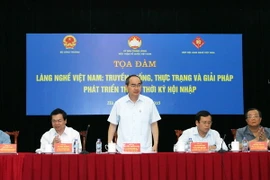 "Xây dựng mô hình hợp tác xã kiểu mới tại các làng nghề"