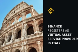 Italy chấp thuận cấp phép cho Binance hoạt động tại quốc gia này