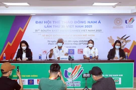 Họp báo trước vòng đấu bảng môn Bóng đá nữ tại SEA Games 31