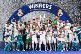 Real Madrid lên ngôi Champions League mùa này. (Nguồn: Getty Images)