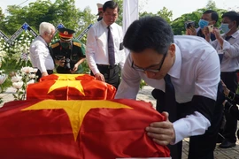 Đồng Nai: Truy điệu, an táng hài cốt liệt sỹ Đoàn 10 Đặc công Rừng Sác