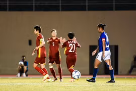 Đội tuyển nữ Việt Nam thắng trận ra quân tại AFF Cup 2022