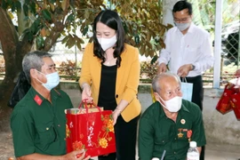 Phó Chủ tịch nước Võ Thị Ánh Xuân thăm, làm việc tại tỉnh Sóc Trăng