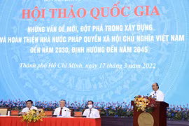 Chủ tịch nước chủ trì Hội thảo về xây dựng Nhà nước pháp quyền