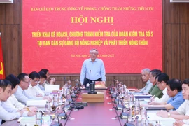 Đoàn Kiểm tra làm việc với Bộ NN&PTNT về phòng, chống tham nhũng