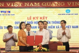 TTXVN và Bảo hiểm xã hội Việt Nam ký kết quy chế phối hợp truyền thông