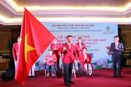 Đoàn thể thao người khuyết tật xuất quân tham dự ASEAN Para Games 11