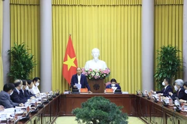 Chủ tịch nước: Đẩy nhanh tiến độ xây dựng Đề án về Nhà nước pháp quyền