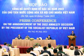 Họp báo công bố quyết định đặc xá năm 2022 của Chủ tịch nước