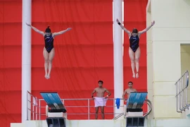 [Photo] Chính thức khởi tranh môn nhảy cầu tại SEA Games 31