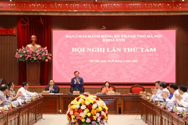 Ban chấp hành Đảng bộ thành phố Hà Nội xem xét nhiều vấn đề quan trọng