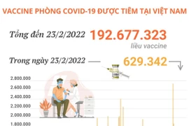 Hơn 192,67 triệu liều vaccine phòng COVID-19 đã được tiêm tại Việt Nam
