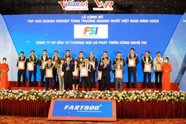 Công bố BXH 500 doanh nghiệp tăng trưởng nhanh nhất Việt Nam