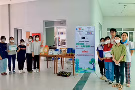 Các điểm quy đổi của chương trình "Đổi sách lấy cây" năm 2022 tại tỉnh Gai Lai và Thành phố Hồ Chí Minh. (Ảnh: Hồng Điệp/Vietnam+)
