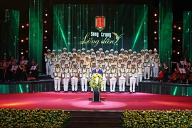 Chủ tịch nước Nguyễn Xuân Phúc phát biểu. (Ảnh: Phạm Kiên/TTXVN)